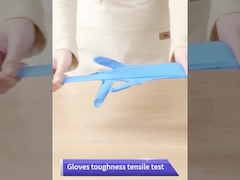 ब्लू एम एल एक्स्ट्रा लार्ज नाइट्राइल डिस्पोजेबल दस्ताने 100 पीसी/बॉक्स बाँझ हाथ के दस्ताने